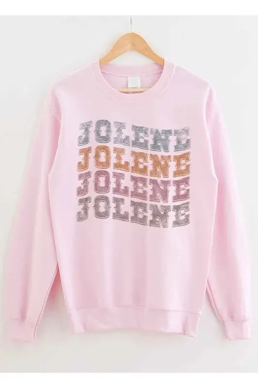 Alphia Jolene Western Dolly Graphic Sweatshirt