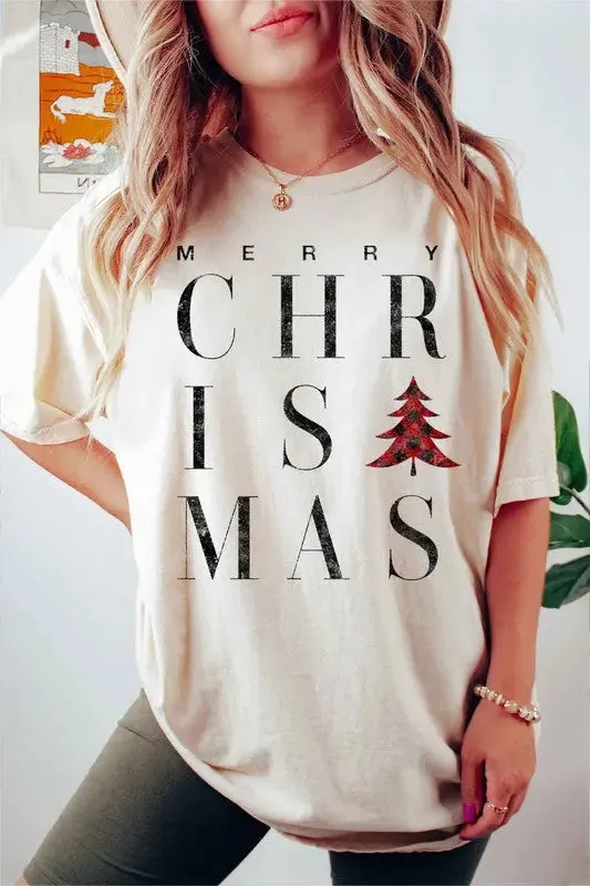 Alphia Merry Christmas Graphic T-Shirt