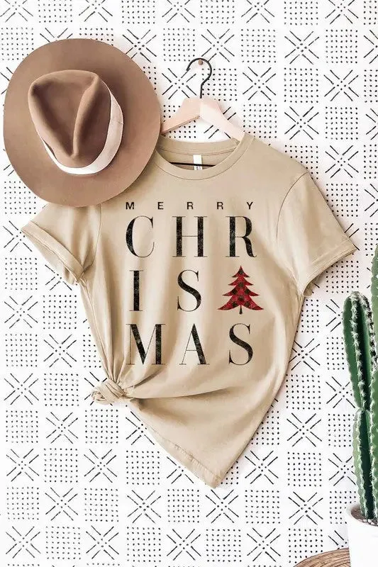 Alphia Merry Christmas Graphic T-Shirt