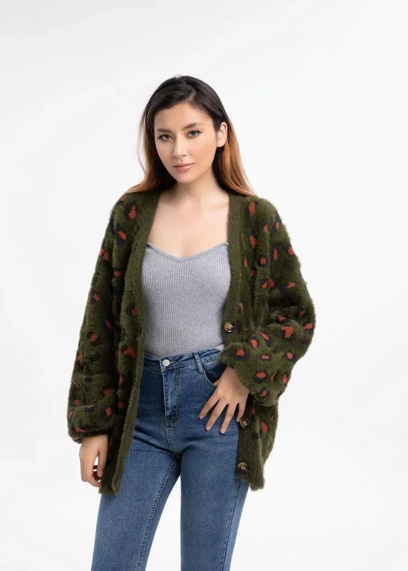Annva Animal Print Sweater