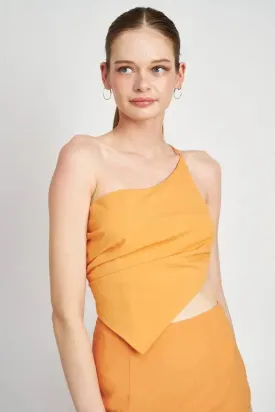 Asymmeetric One Shoulder Top