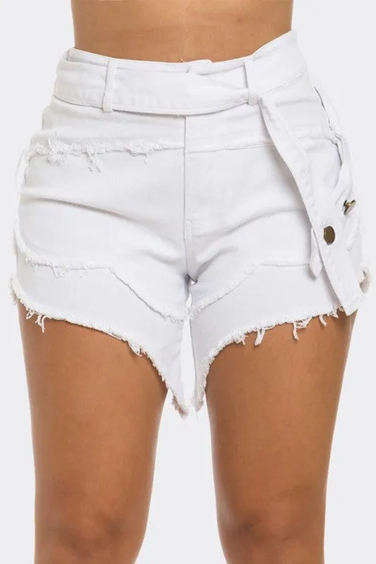 Athina Casual Summer Strap Shorts