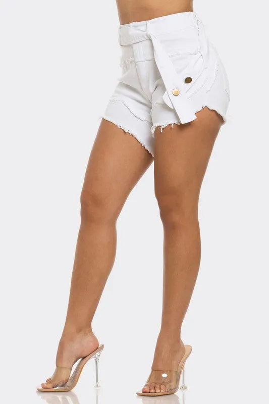 Athina Casual Summer Strap Shorts