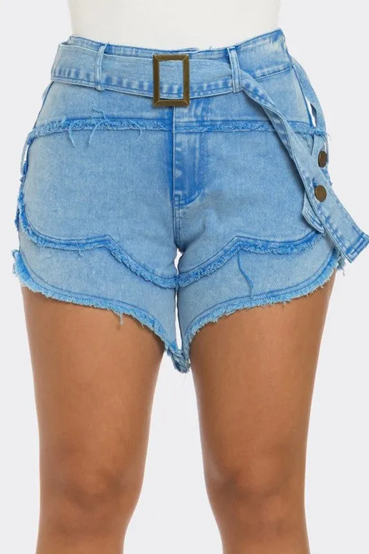 Athina Casual Summer Strap Shorts