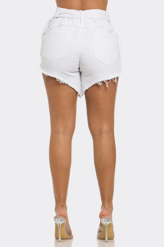 Athina Casual Summer Strap Shorts