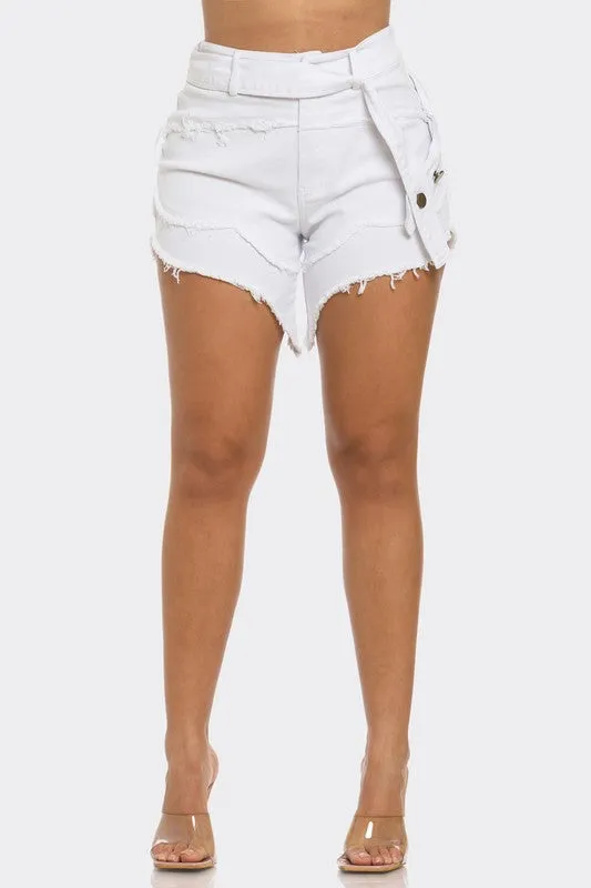 Athina Casual Summer Strap Shorts
