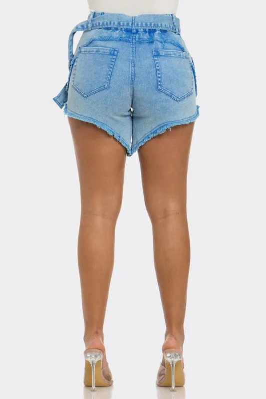 Athina Casual Summer Strap Shorts