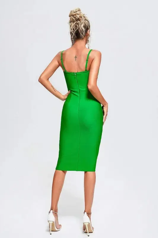 Athina Corset Bandage Mini Dress