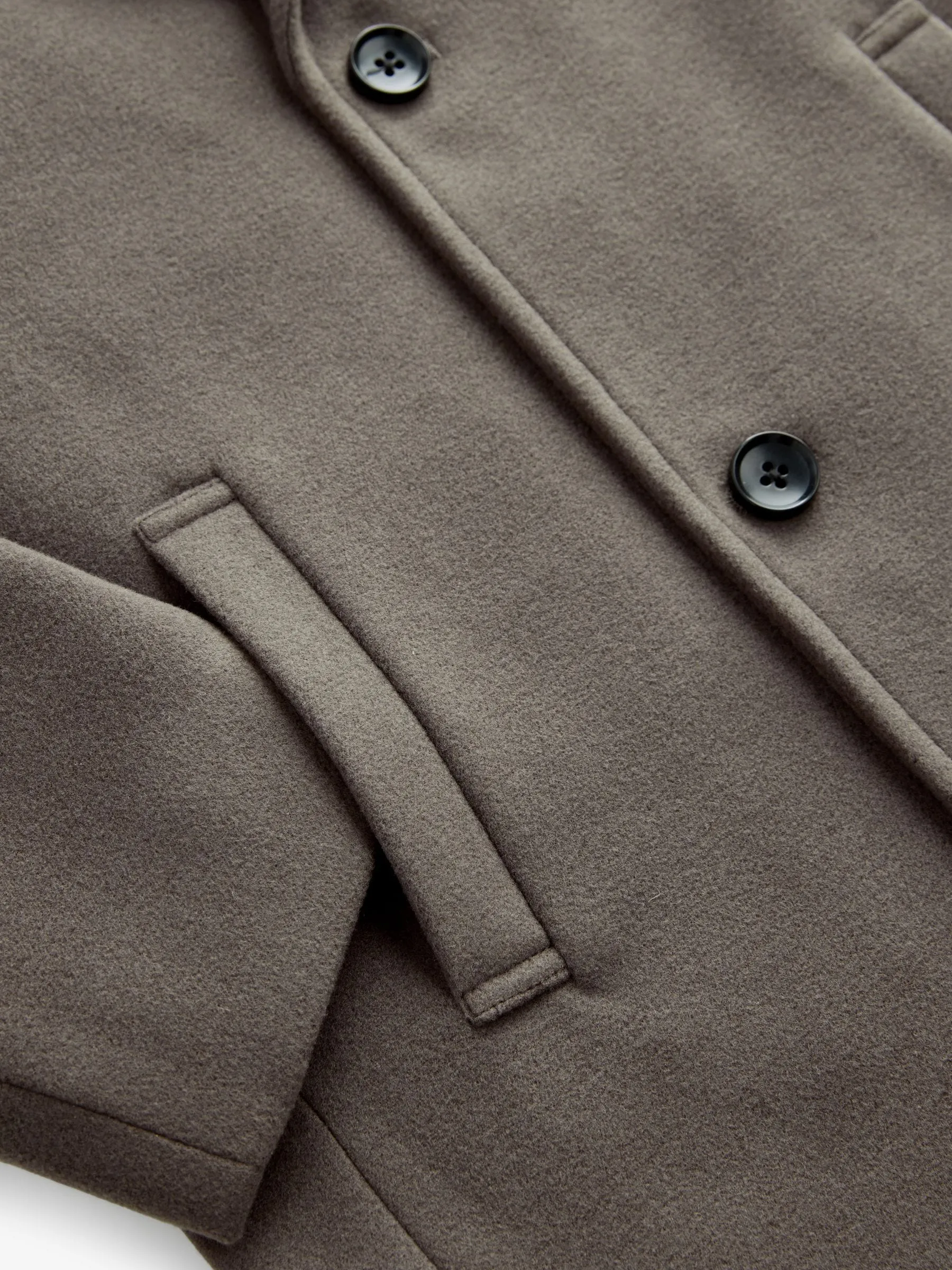 Brown Monochrome Overcoat (12mths-16yrs)