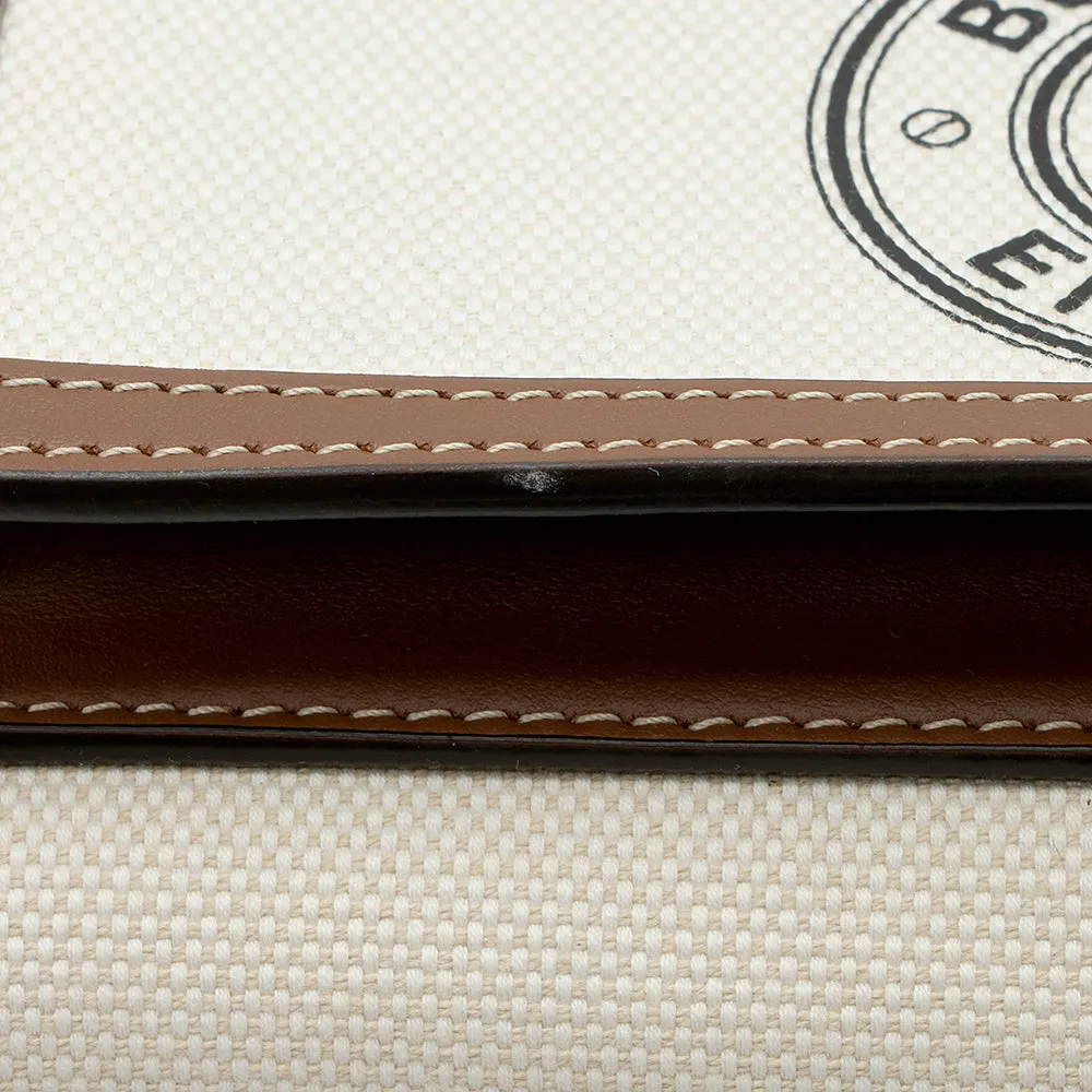 Burberry Canvas Logo Mini Pocket Satchel (SHF-21685)
