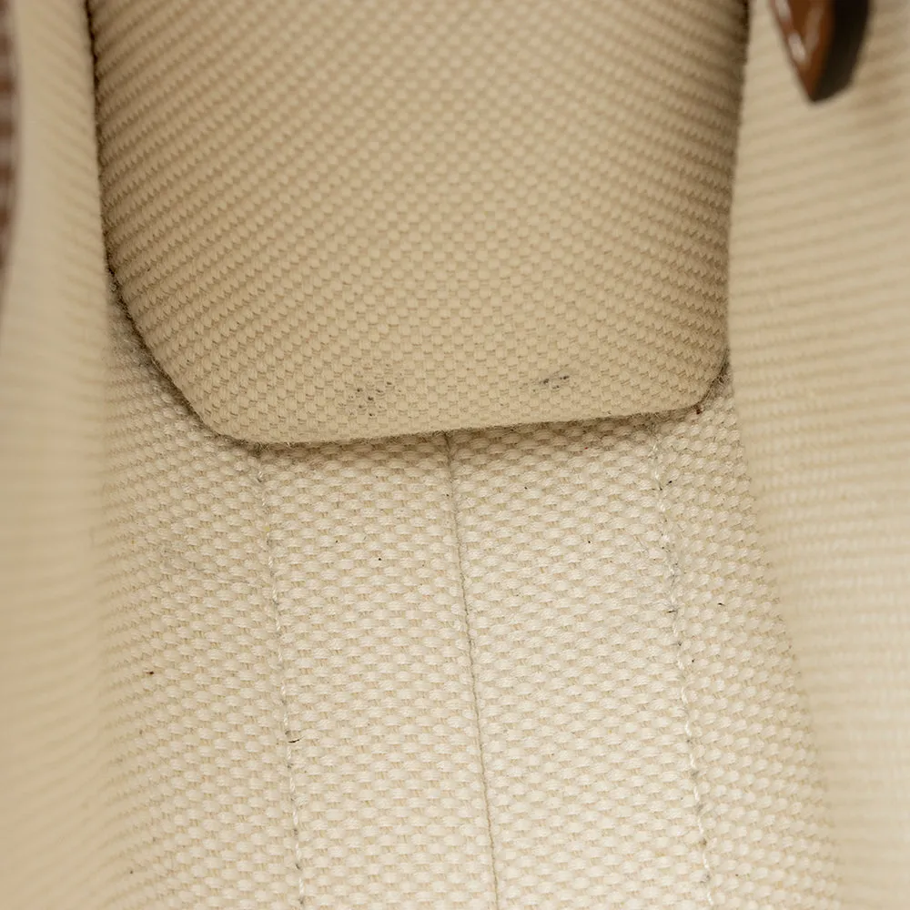 Burberry Canvas Logo Mini Pocket Satchel (SHF-21685)