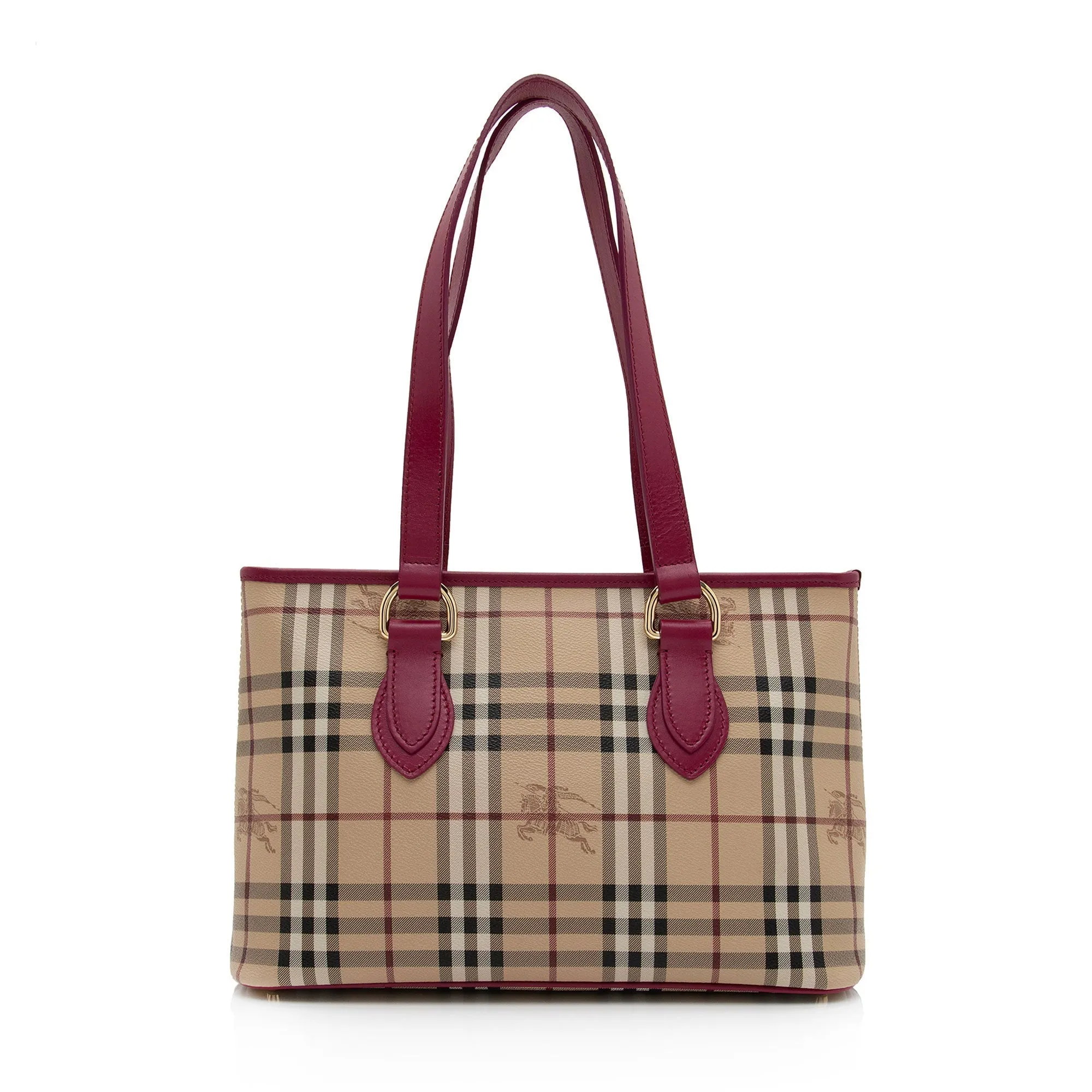 Burberry Haymarket Check Medium Regent Tote (SHF-ACHH4X)