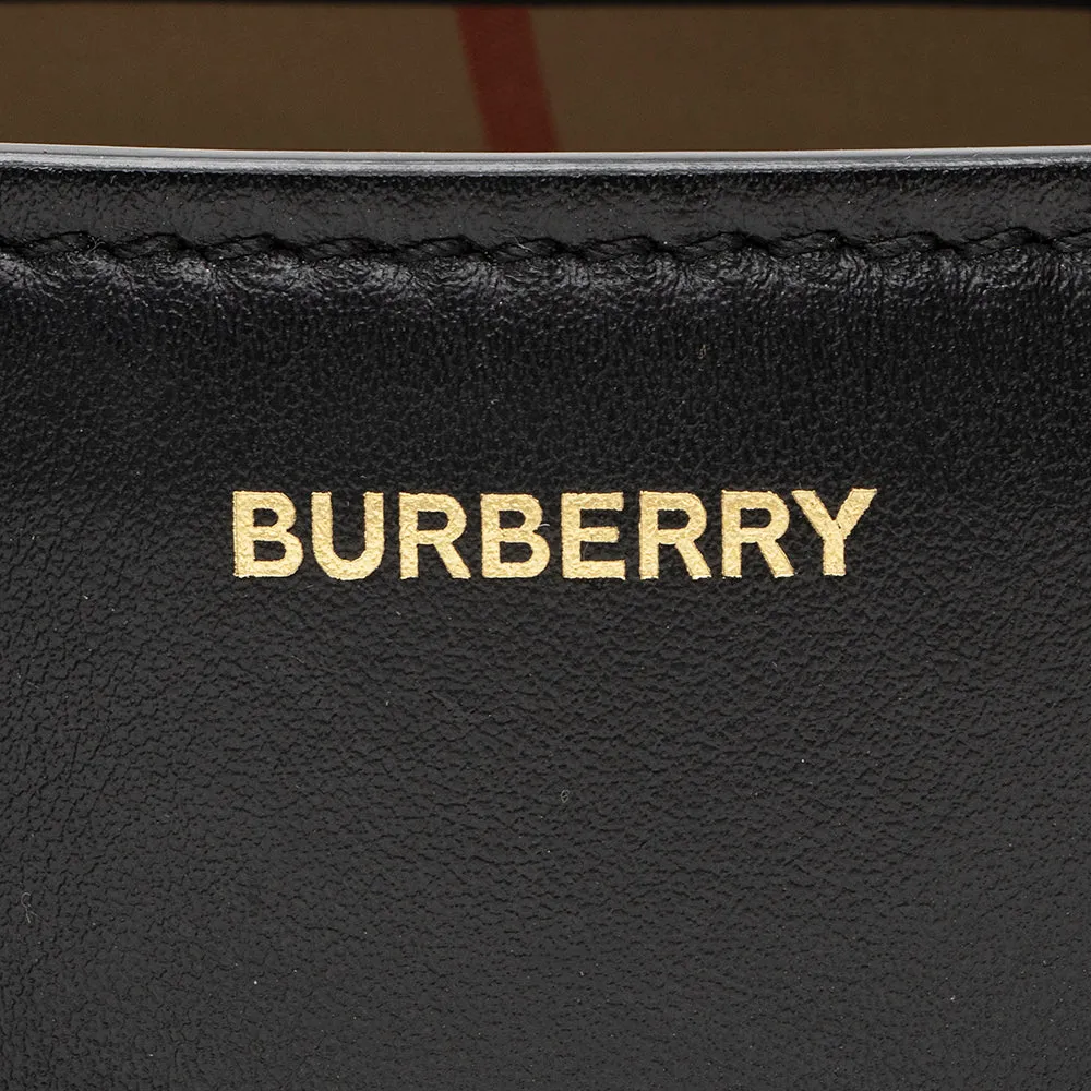 Burberry Leather Belted Marais Small Tote (SHF-22102)