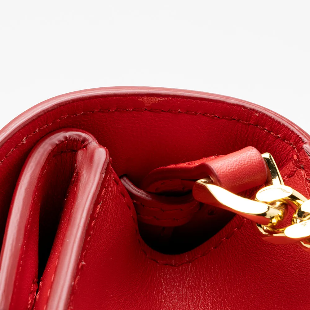 Burberry Leather TB Envelope Chain Shoulder Bag (SHF-16322)