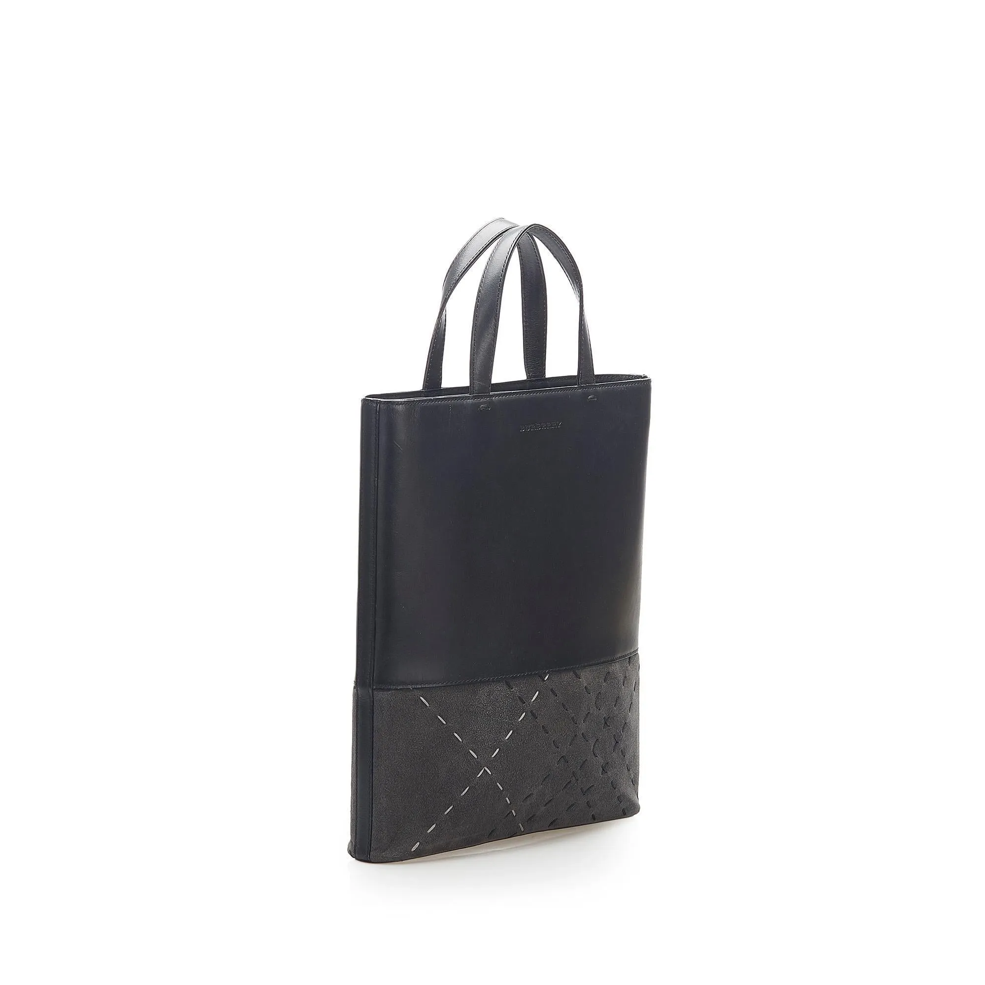 Burberry Leather Tote  (SHG-16396)
