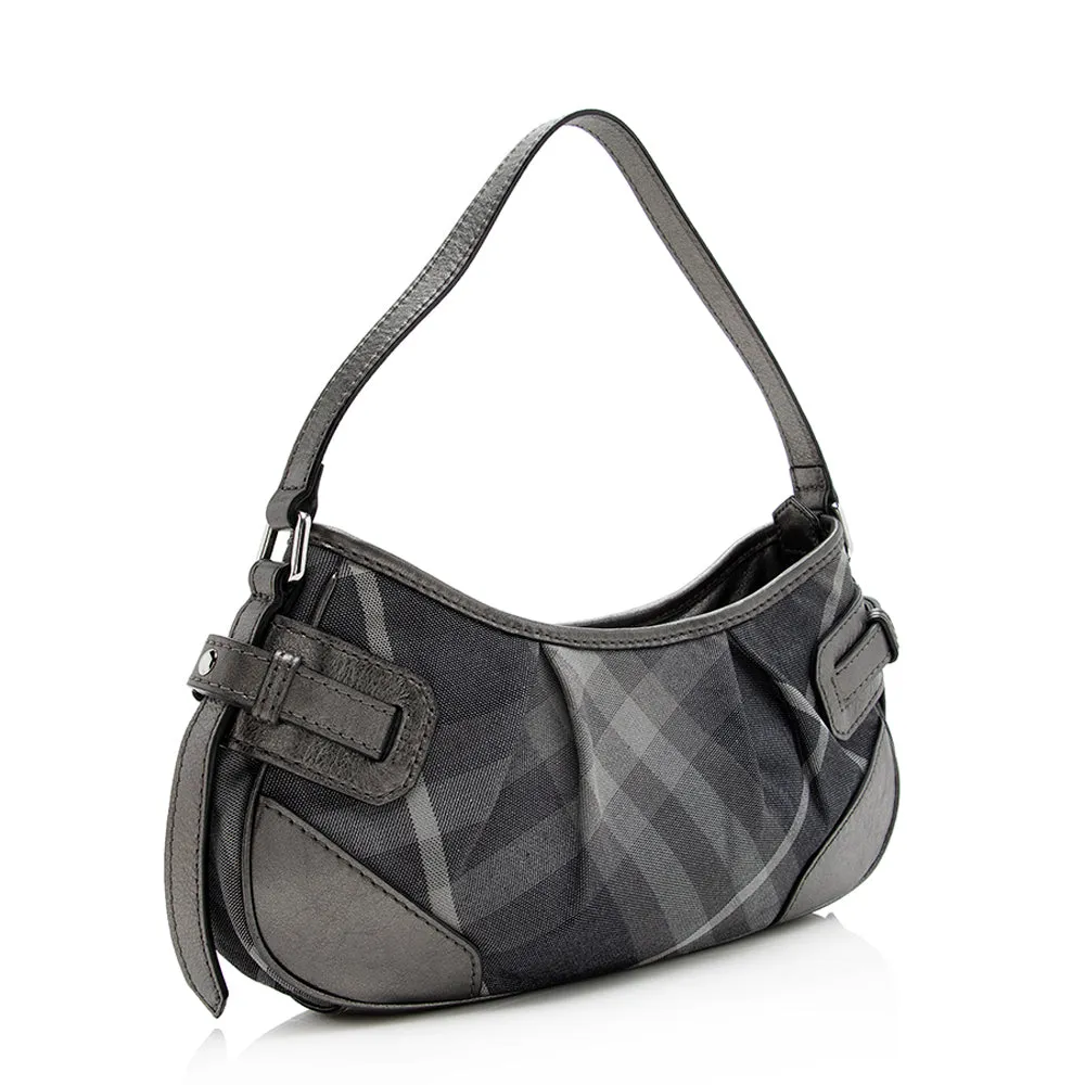Burberry Shimmer Check Sling Shoulder Bag (SHF-20863)