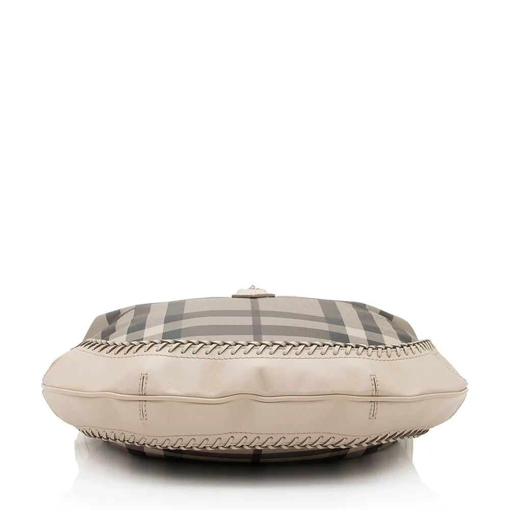 Burberry Smoke Check Parade Hobo (SHF-21617)