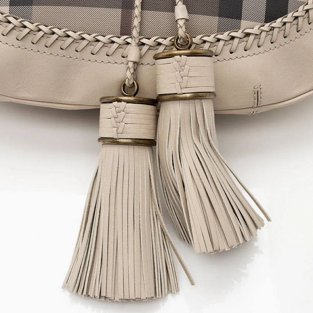 Burberry Smoke Check Parade Hobo (SHF-21617)