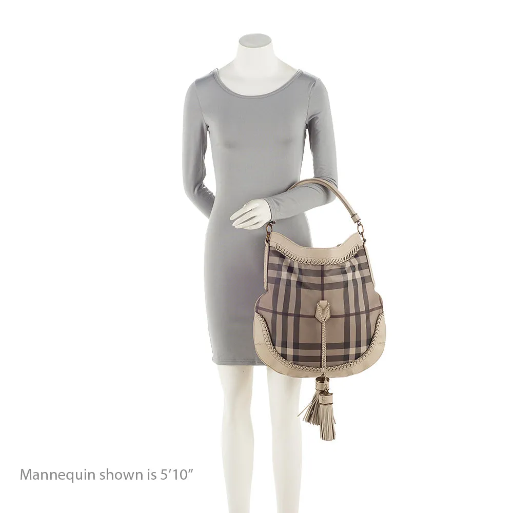 Burberry Smoke Check Parade Hobo (SHF-21617)
