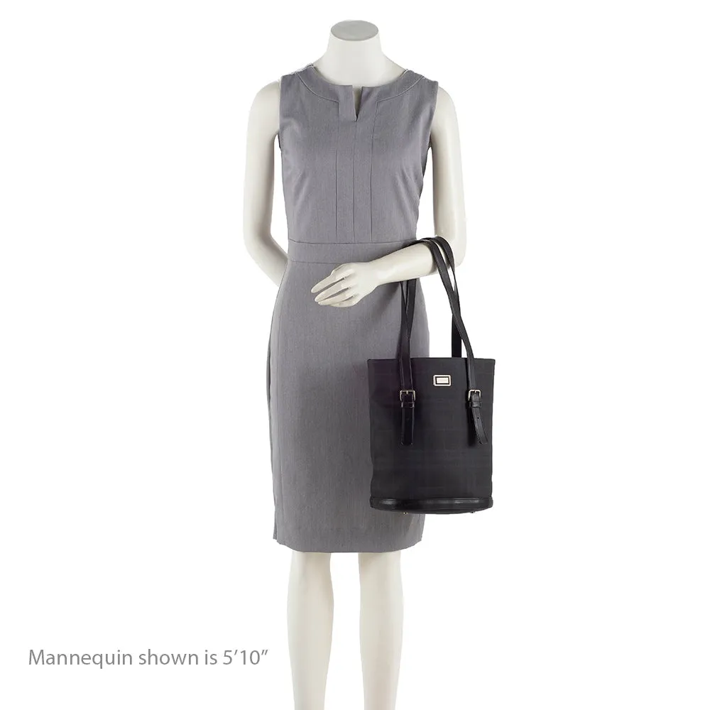 Burberry Vintage Nova Check Bucket Tote - FINAL SALE (SHF-15431)