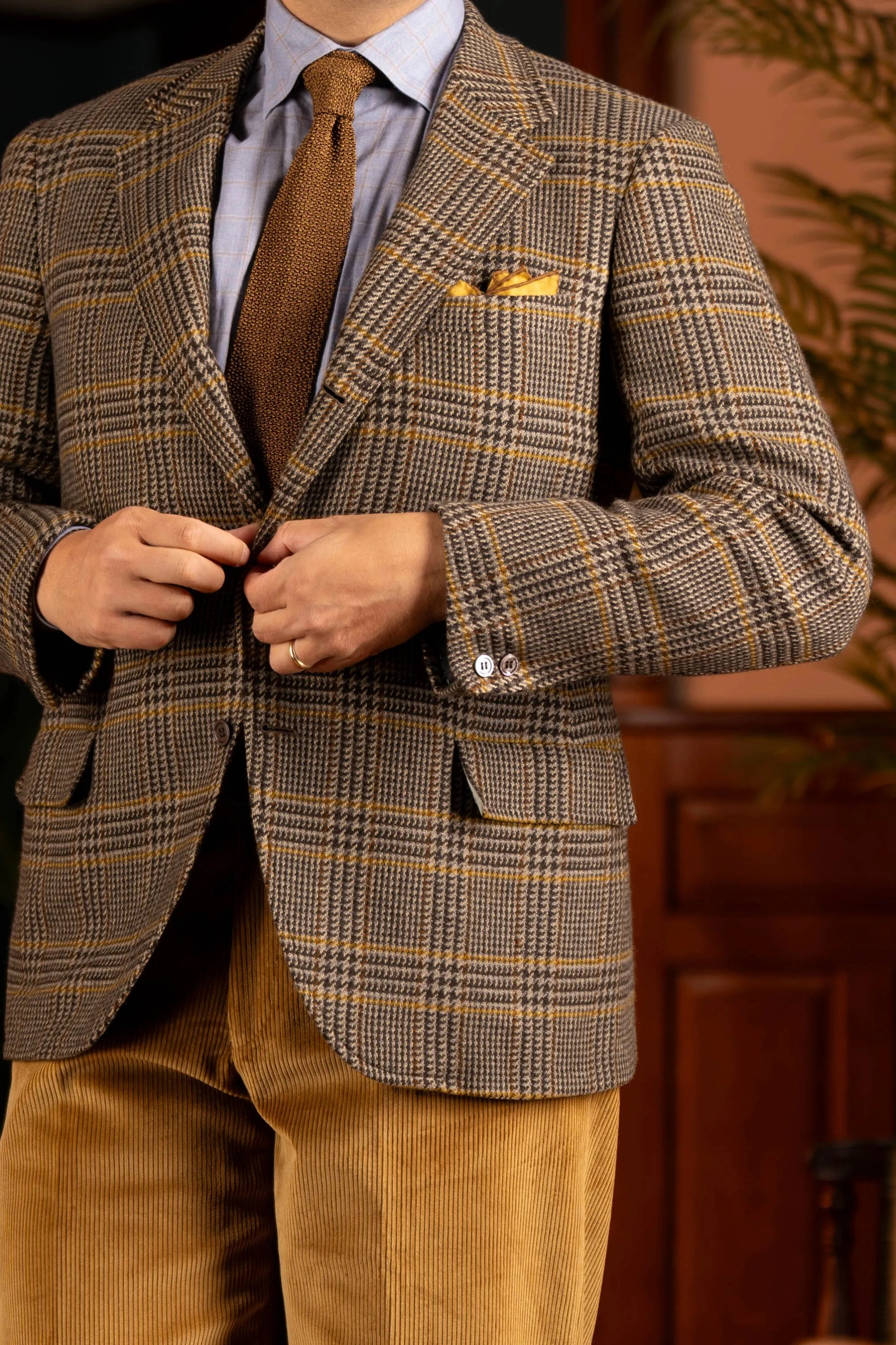 Camel Stancliffe Corduroy Trousers