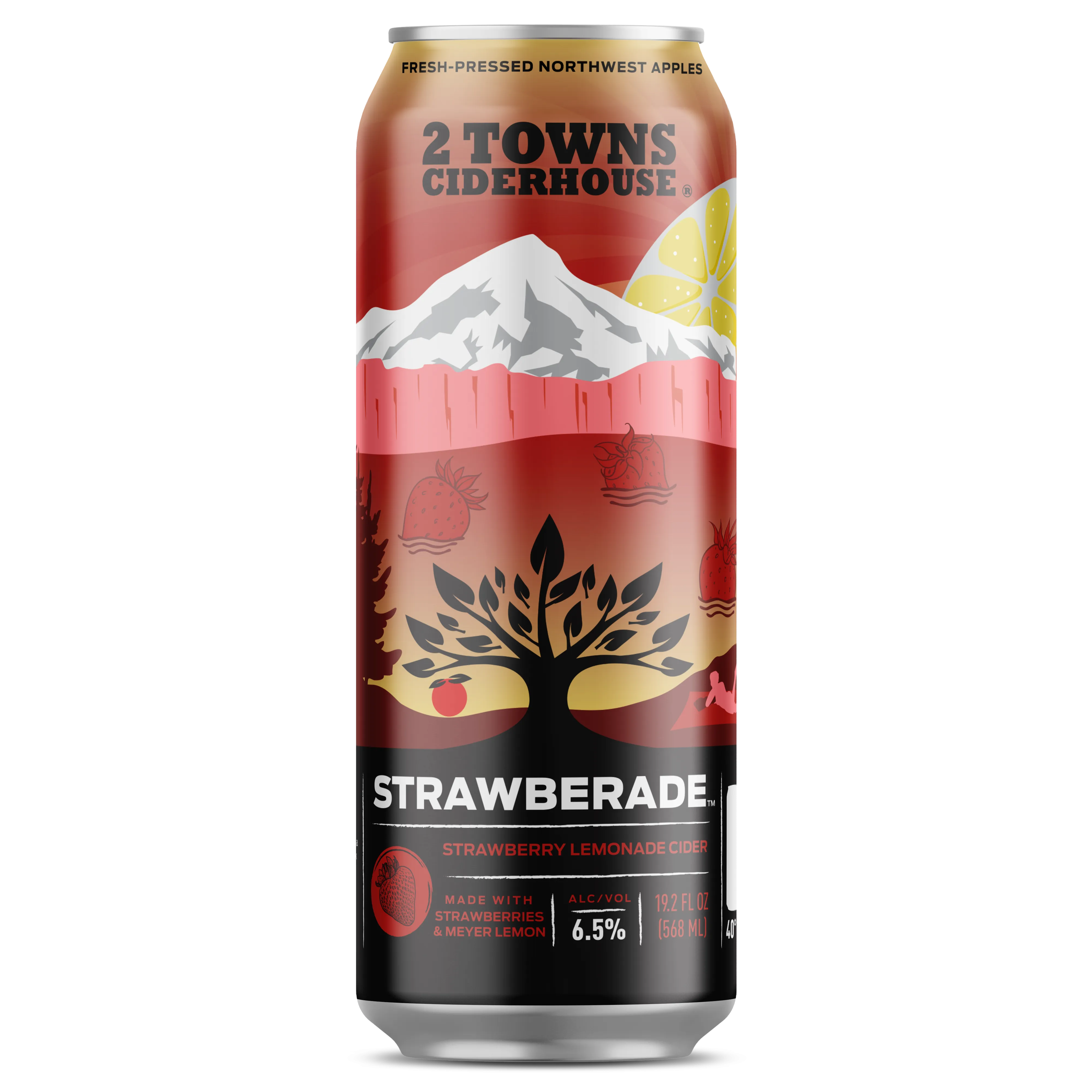 Can 19.2oz - Strawberade