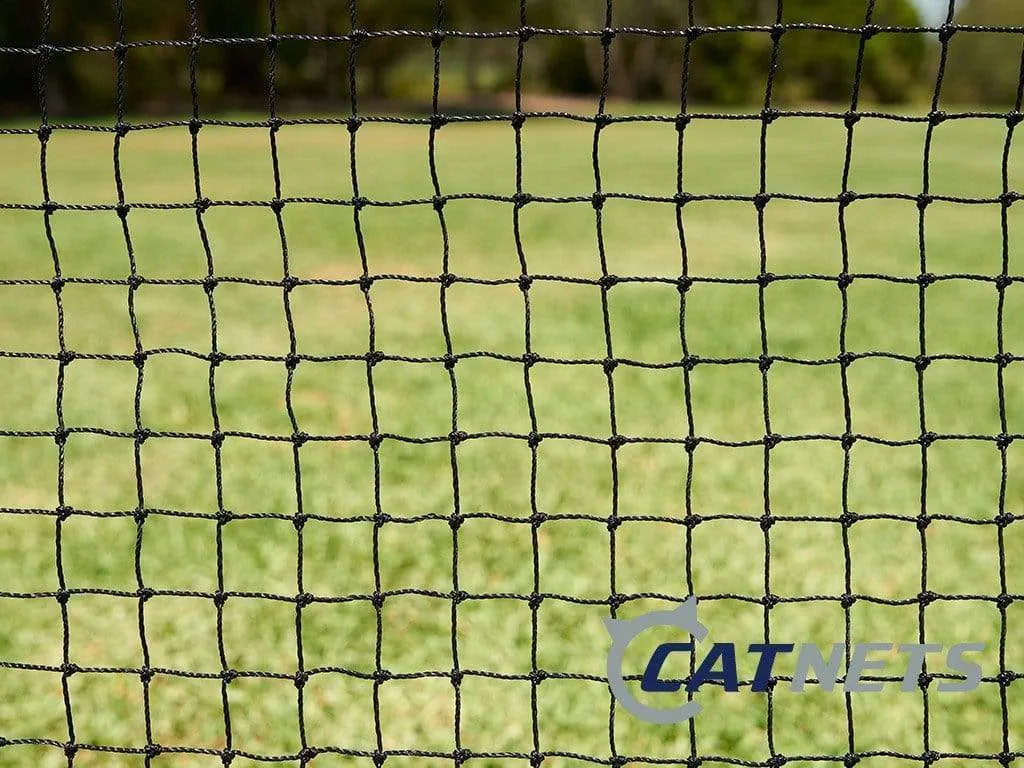 Cat Netting with Reinforced Edging 30m x 3m