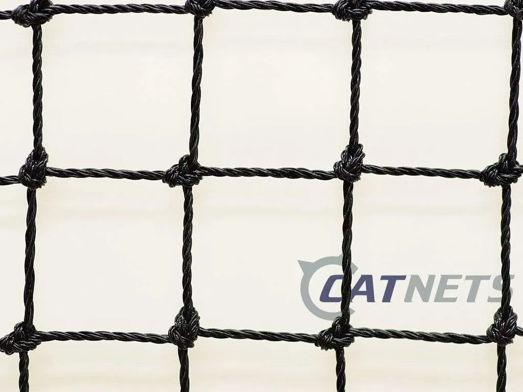 Cat Netting with Reinforced Edging 30m x 3m