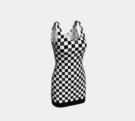 Chess Queen Bodycon Dress