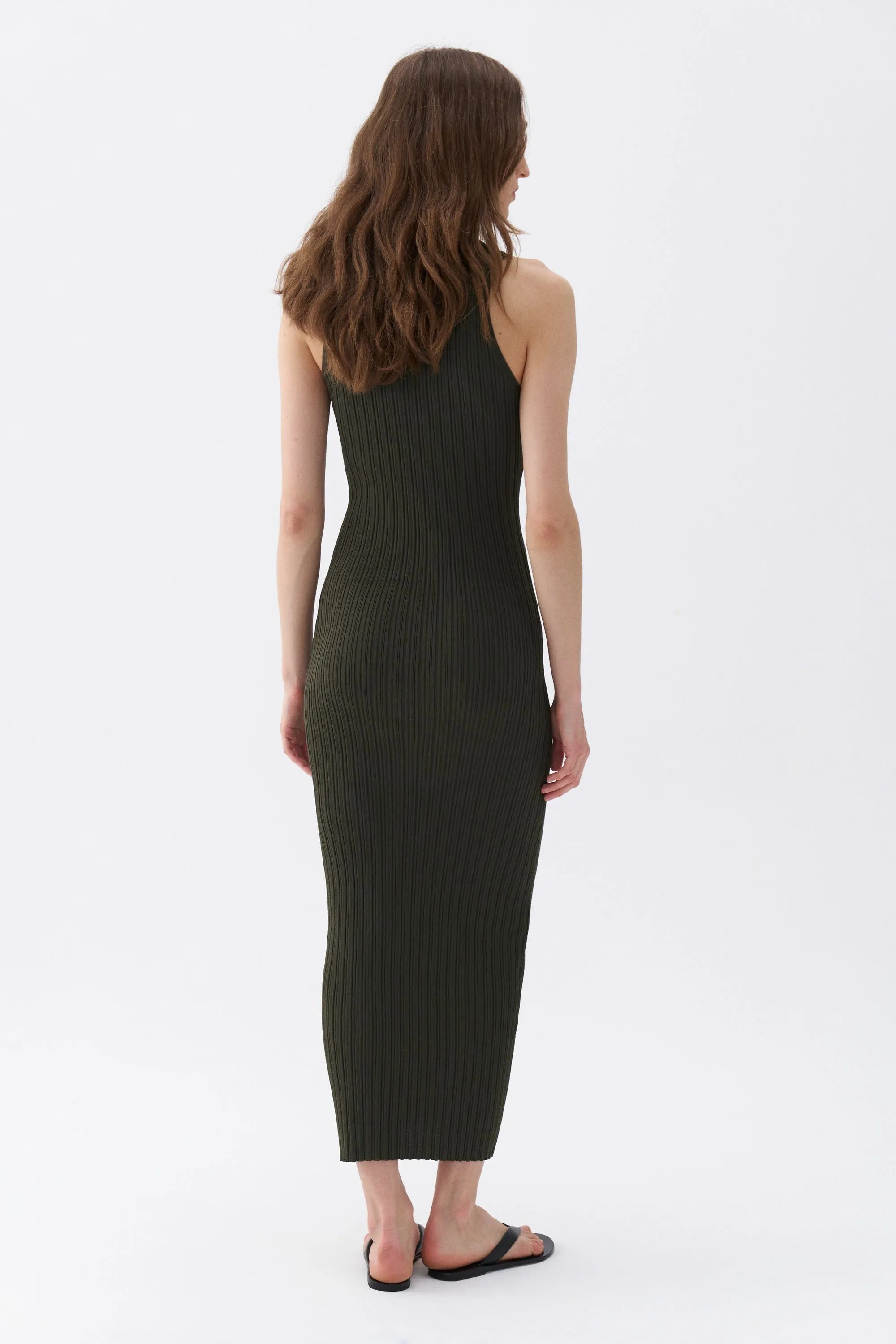 Cut-Out Knit Dress