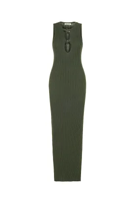 Cut-Out Knit Dress