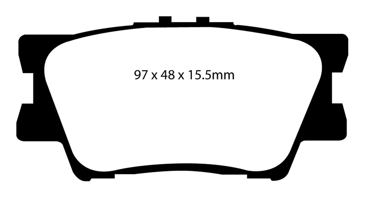 EBC Brakes DP41793R Yellowstuff Street And Track Brake Pads