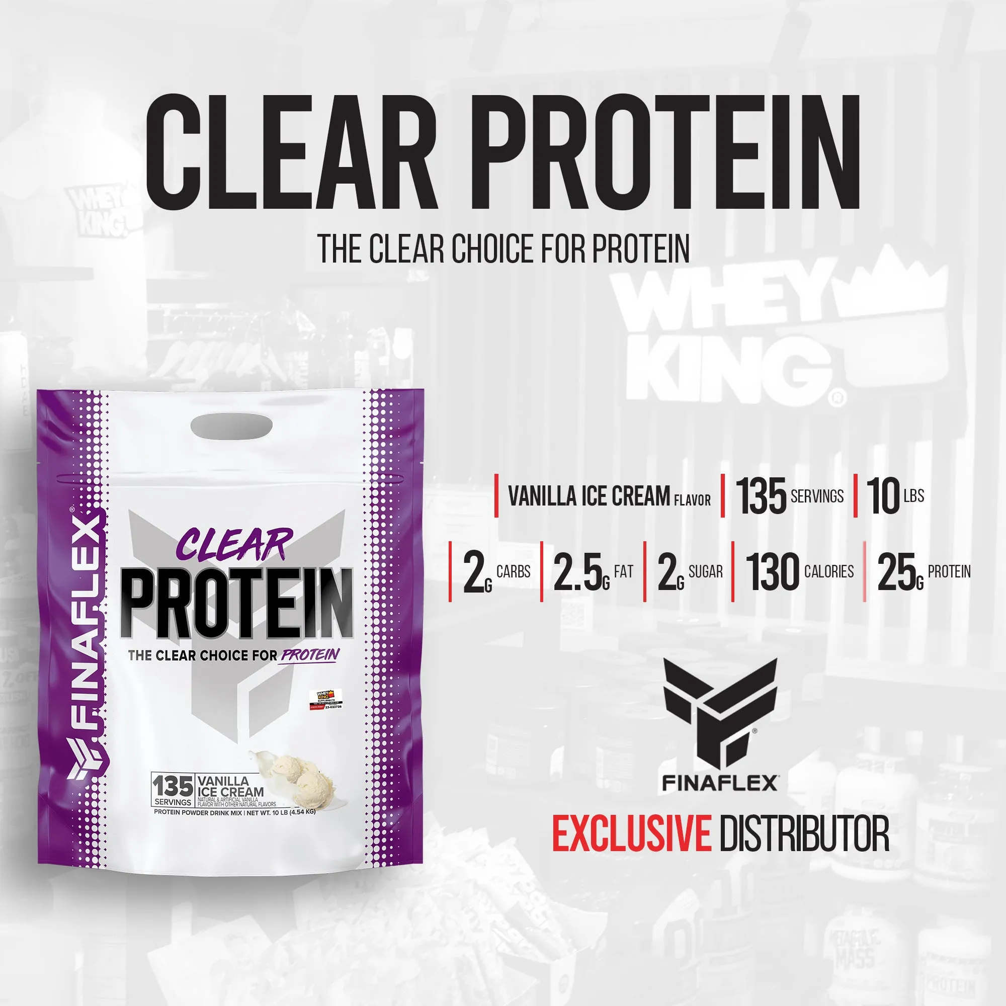 Finaflex - Clear Protein (10lbs)