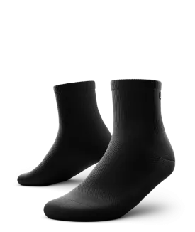 Flagship Quarter Socks Black