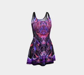 Fractal Entanglement Flare Dress