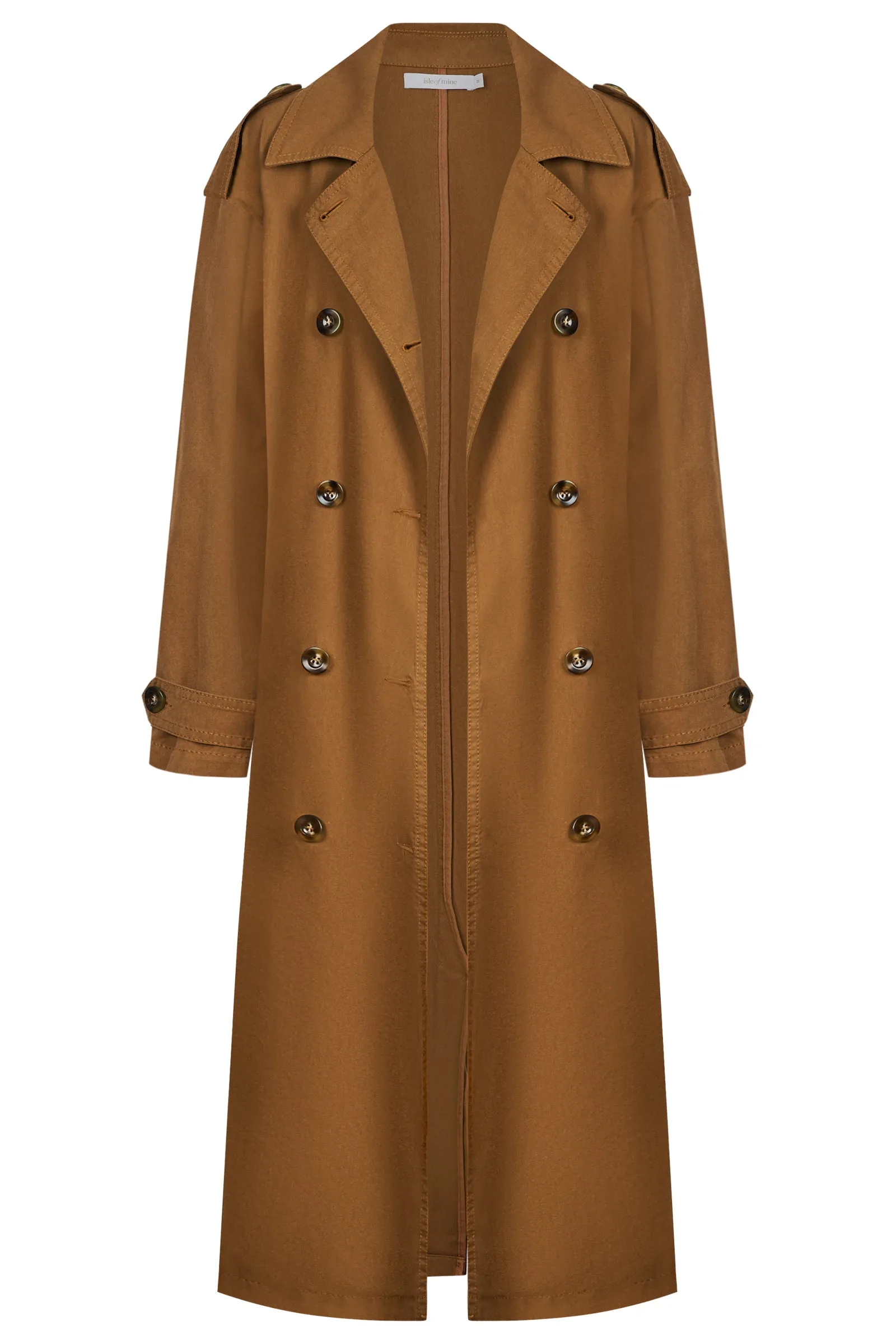 FREYA TRENCH COAT- TOFFEE