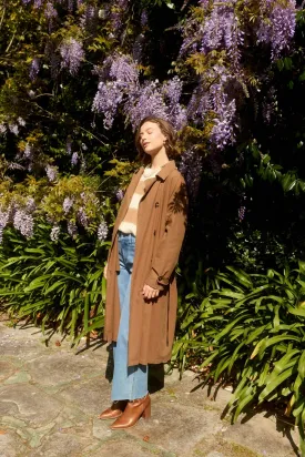 FREYA TRENCH COAT- TOFFEE