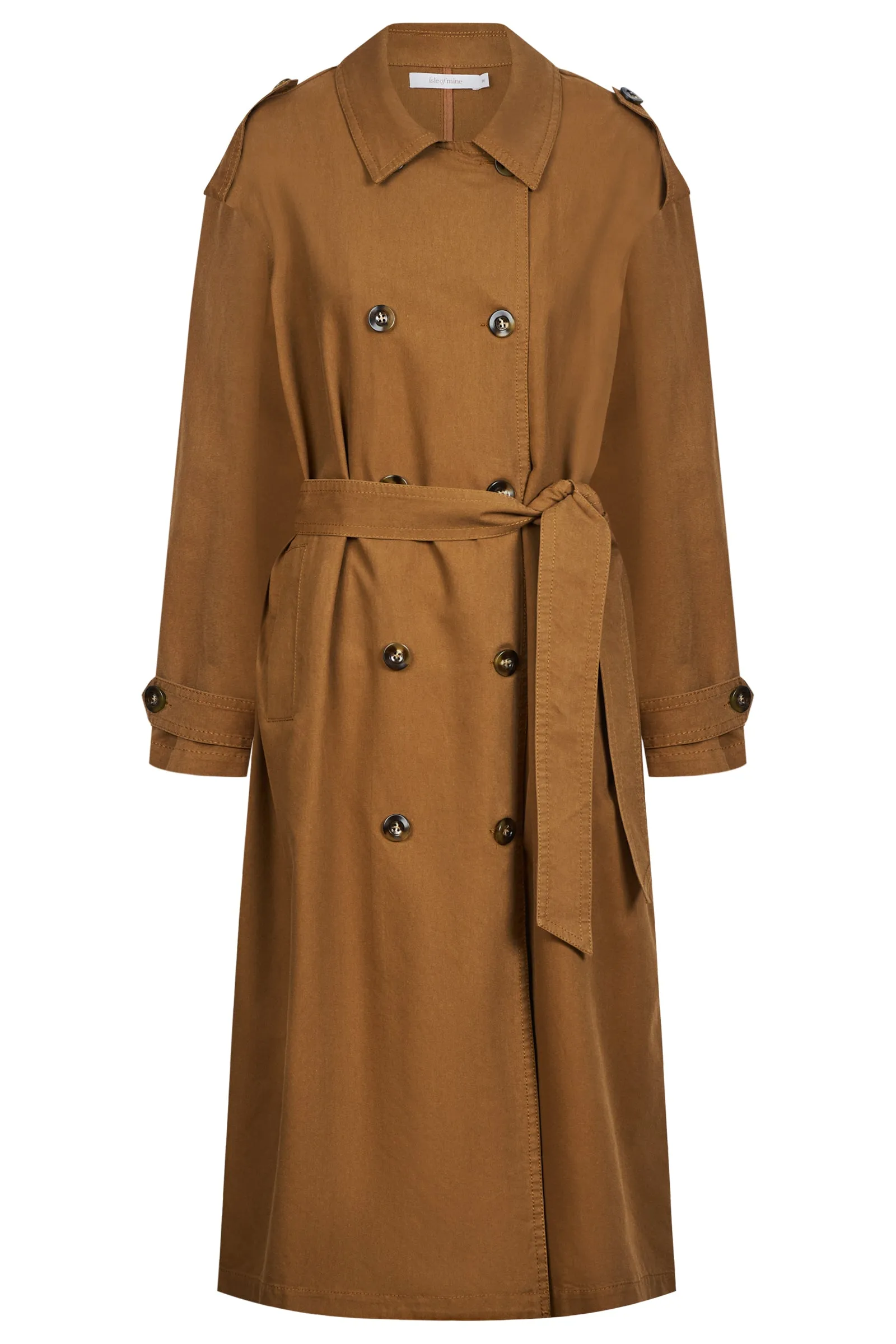 FREYA TRENCH COAT- TOFFEE