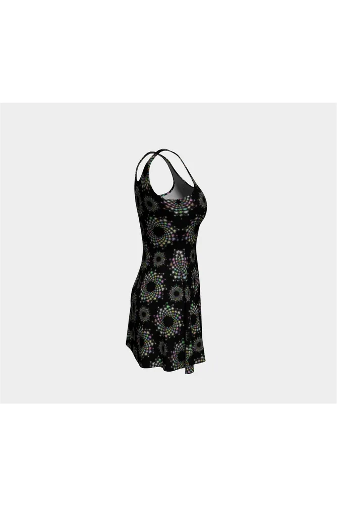Galactic Garb Flare Dress