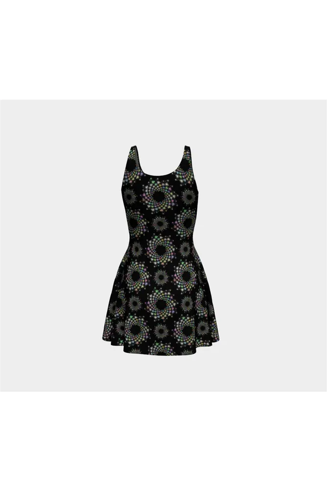 Galactic Garb Flare Dress