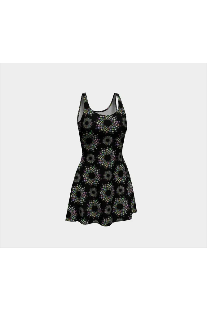 Galactic Garb Flare Dress