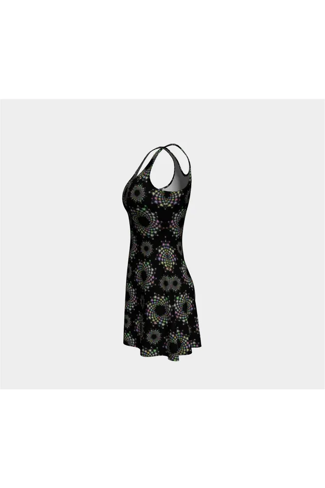 Galactic Garb Flare Dress
