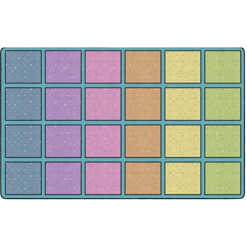Happy Squares Seating Rug