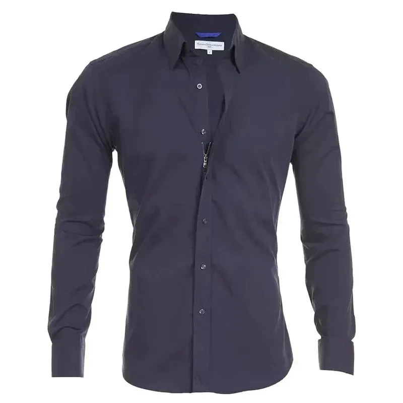 Jason | Zip-Up Shirt