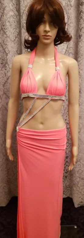 Kamala Collection set (hot coral, XS)