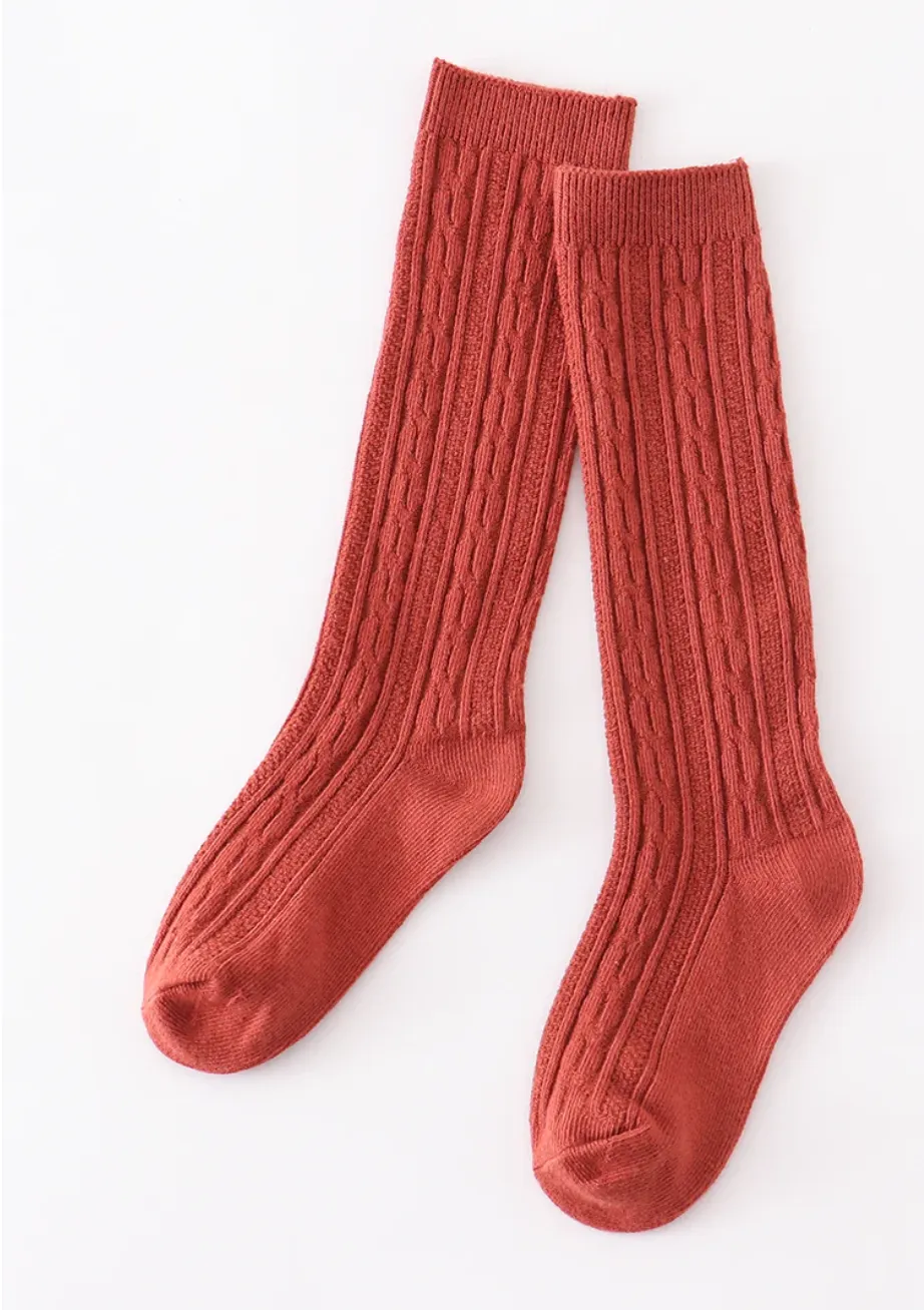 Knit Knee High Sock