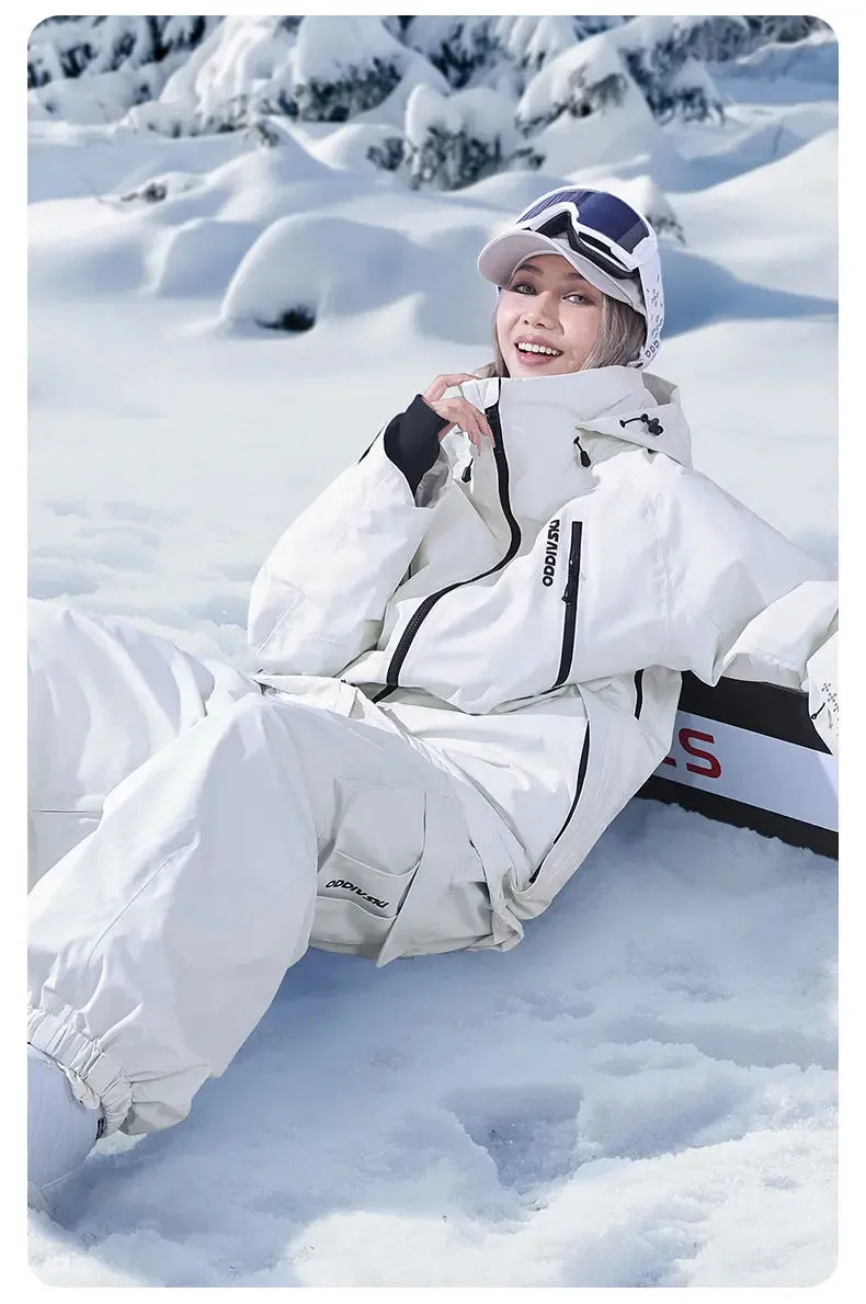 Men Baggy Snowboard Trousers 2024 Outdoor Ski Pants