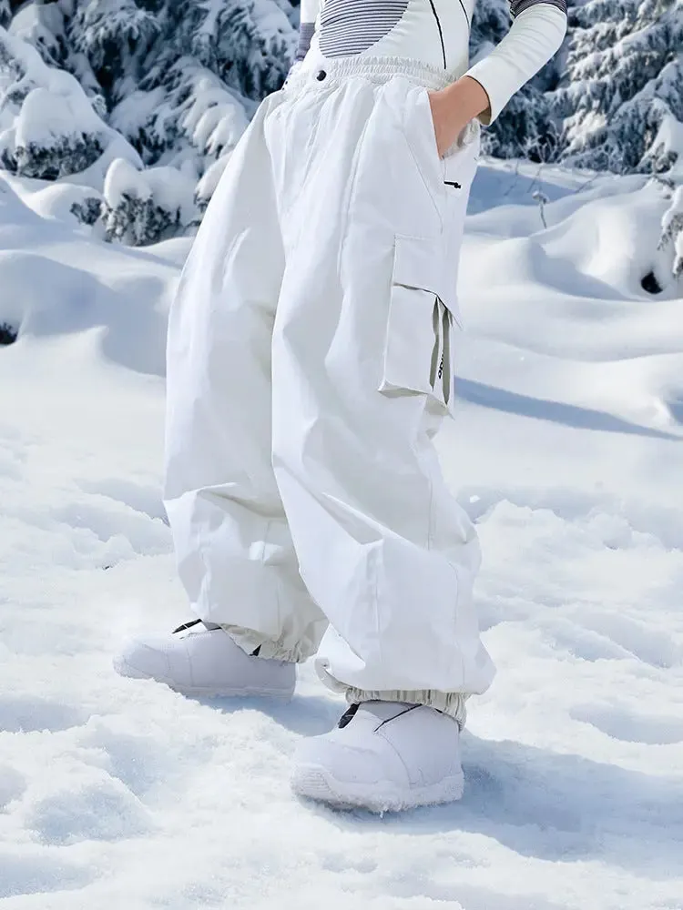 Men Baggy Snowboard Trousers 2024 Outdoor Ski Pants