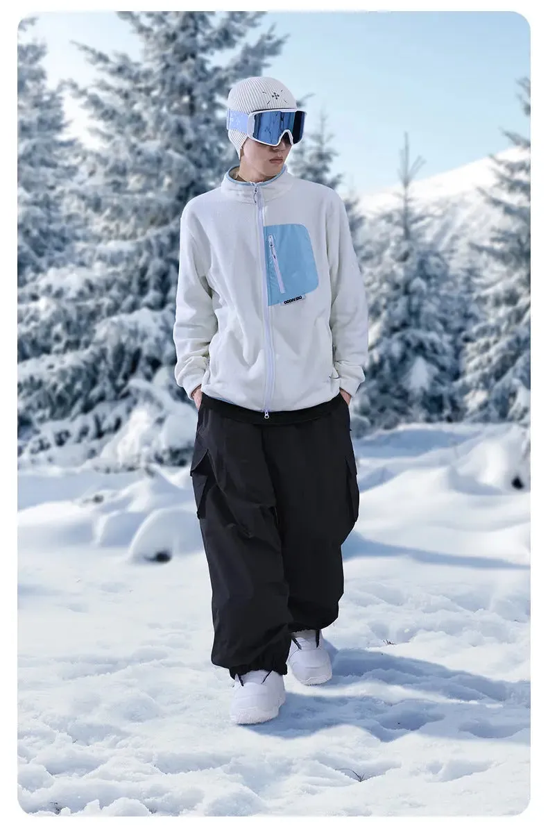 Men Baggy Snowboard Trousers 2024 Outdoor Ski Pants