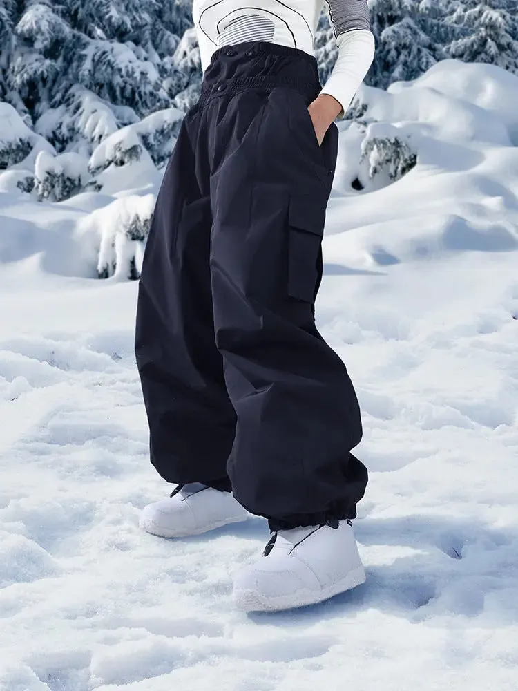 Men Baggy Snowboard Trousers 2024 Outdoor Ski Pants